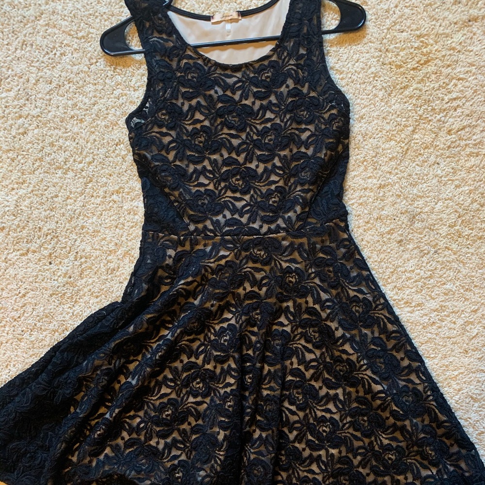 Laced hoco/ formal dress. Worn once!